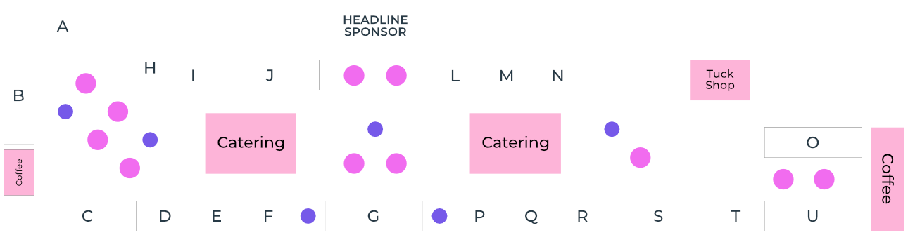 Event venue floorplan